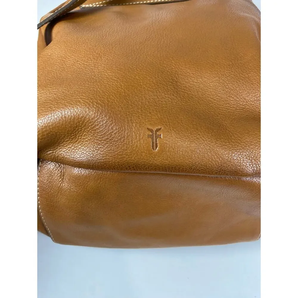 Fry Leather Mini Backpack Brown
